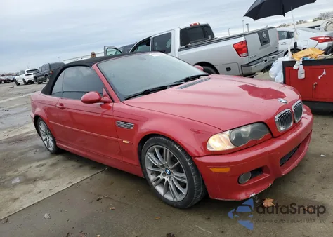 2003 BMW M3 из США, поврежденный, VIN WBSBR93433PK01753